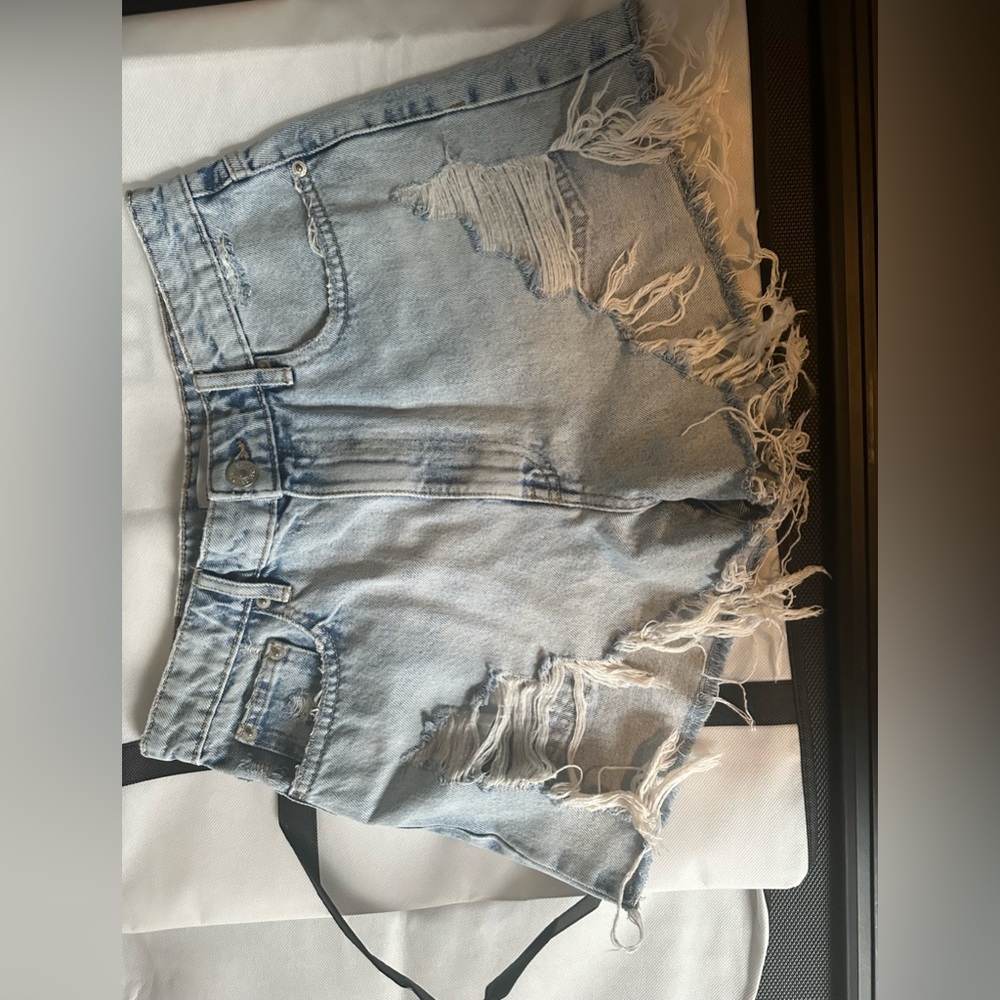 Zara denim shorts